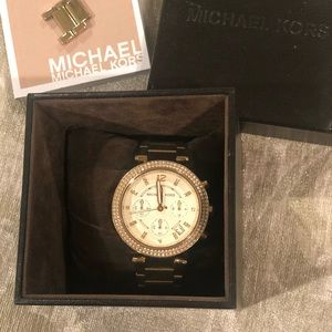 Michael Kors Chronograph Ritz Bracelet watch